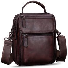 Load image into Gallery viewer, IVTG Genuine Leather Messenger Bag for Men Sling Purse Crossbody Shoulder Bags Satchel for Work Business Handbags
