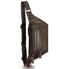 Load image into Gallery viewer, Genuine Leather Fanny Pack for Women and Men Vintage Real Leather Waist Bag Hip Bum Crossbody Sling Bag
