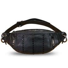 Load image into Gallery viewer, Genuine Leather Fanny Pack for Women Vintage Real Leather Waist Bag Fashion Hip Bag Sling Bag Crossbody Bag Purse
