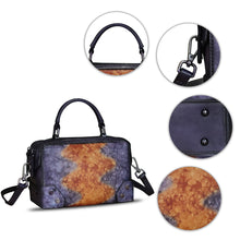 Load image into Gallery viewer, Genuine Leather Satchel for Women Purse Vintage Handmade Top Handle Handbag Retro Designer Crossbody Bag Purse
