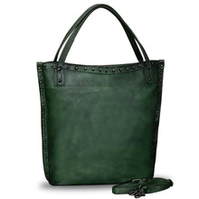 Load image into Gallery viewer, Genuine Leather Large Shoulder Bag Tote Bag for Women Vintage Real Leather Purses and Handbags Satchel Crossbody Bag
