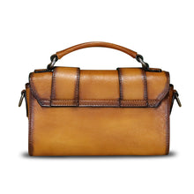 Load image into Gallery viewer, Genuine Leather Satchel for Women Vintage Purse Handmade Handbag Retro Crossbody Bag Purse
