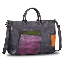 Load image into Gallery viewer, Genuine Leather Purses and Handbags for Women Vintage Handmade Leather Large Top Handle Bag Shoulder Bag Satchel
