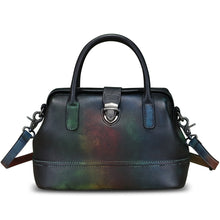 Load image into Gallery viewer, Genuine Leather Purses and Handbags for Women Vintage Handmade Real Leather Shoulder Bag Crossbody Satchel Purse with Strap
