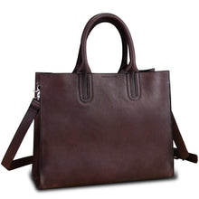 Load image into Gallery viewer, Genuine Leather Purses and Handbags for Women Tote Bag Vintage Crossbody Shoulder Bag Top Handle Bag Satchel
