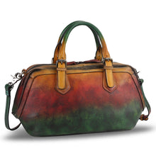 Load image into Gallery viewer, Genuine Leather Purse and Handbag for Women Fashion Handmade Leather Top Handle Purses Satchel Bags Shoulder Bag Strap
