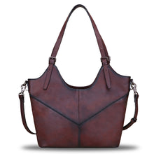 Load image into Gallery viewer, Genuine Leather Handbags for Women Purses Retro Satchel Vintage Handmade Shoulder Bag Cowhide Top Handle Handbag Totes
