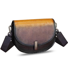 Load image into Gallery viewer, Genuine Leather Crossbody Bag for Women Retro Leather Pouch Vintage Handbag Purse Ladies Satchel
