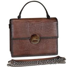 Load image into Gallery viewer, Genuine Leather Satchel for Women Small Purse Vintage Handmade Top Handle Handbag Retro Designer Crossbody Phone Bag
