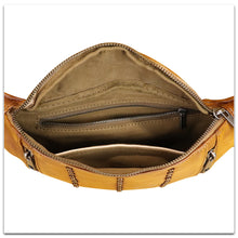 Load image into Gallery viewer, Genuine Leather Fanny Pack for Women Vintage Real Leather Waist Bag Fashion Hip Bag Sling Bag Crossbody Bag Purse
