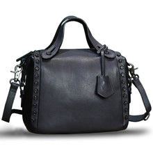 Load image into Gallery viewer, Genuine Leather Purses and Handbags for Women Vintage Handmade Fashion Leather Shoulder Bag Crossbody Satchel with Strap
