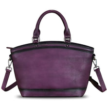 Load image into Gallery viewer, Genuine Leather Handbags for Women Satchel Top Handle Bags Handmade Vintage Crossbody Handbags Retro Tote Purse

