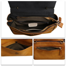 Load image into Gallery viewer, Genuine Leather Satchel for Women Crossbody Bags Handmade Vintage Top Handle Handbags Purse

