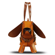 Load image into Gallery viewer, Genuine Leather Purses and Handbags Women Dog Shape Cute Shoulder Bag Crossbody
