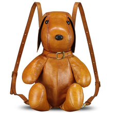 Load image into Gallery viewer, Genuine Leather Purse and Backpack Women Dog Shape Shoulder Bag Crossbody Bag
