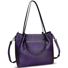 Load image into Gallery viewer, Genuine Leather Handbags for Women Satchel Purses Vintage Handmade Shoulder Bag Top Handle Handbag Totes
