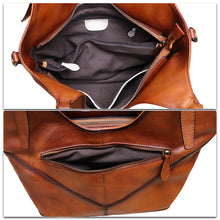Load image into Gallery viewer, Genuine Leather Handbags for Women Purses Retro Satchel Vintage Handmade Shoulder Bag Cowhide Top Handle Handbag Totes
