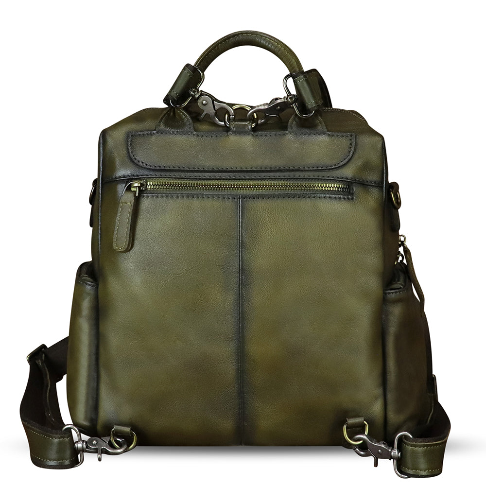 IVTG Genuine Leather Backpack 8434