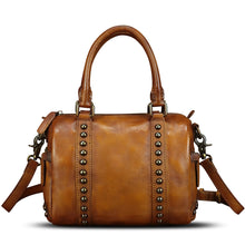 Load image into Gallery viewer, Genuine Leather Handbags for Women Purse Satchel Vintage Handmade Handbag Crossbody Shoulder Bags

