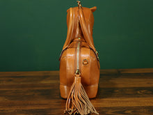 Load image into Gallery viewer, Genuine Leather Purses and Handbags for Women Unique Handmade Horse Shape Crossbody Shoulder Bag Vintage Satchel

