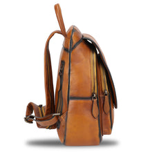 Load image into Gallery viewer, Genuine Leather Backpack for Women Vintage Real Leather Rucksack Fashion Shoulder Knapsack Purse Daypack Bag
