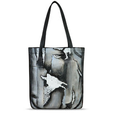 Load image into Gallery viewer, Genuine Leather Shoulder Bag for Women Hand Painted Leather Handbag Handmade Work Tote Bag Casual Shoulder Purse
