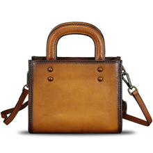 Load image into Gallery viewer, Genuine Leather Small Crossbody Bag for Women Vintage Real Leather Shoulder Bag Handbag Satchel Purse Phone Bag with Strap
