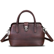 Load image into Gallery viewer, Genuine Leather Purses and Handbags for Women Vintage Handmade Real Leather Shoulder Bag Crossbody Satchel Purse with Strap
