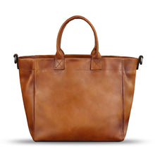 Load image into Gallery viewer, Hand painted Genuine Leather Purse and Handbag for Women Tote Bag Shoulder Bag
