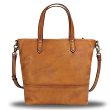 Load image into Gallery viewer, Genuine Leather Satchel Purses Handbags for Women Top Handle Bags Lady Crossbody Shoulder Tote Bag
