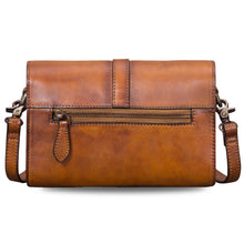 Load image into Gallery viewer, Genuine Leather Small Purses and Handbags for Women Vintage Real Leather Shoulder Bag Crossbody Purse Satchel Bags Strap
