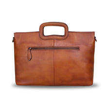 Load image into Gallery viewer, Genuine Leather Purses and Handbags for Women Handmade Tassel Bag Top Handle Vintage Leather Shoulder Bag Satchel Purse
