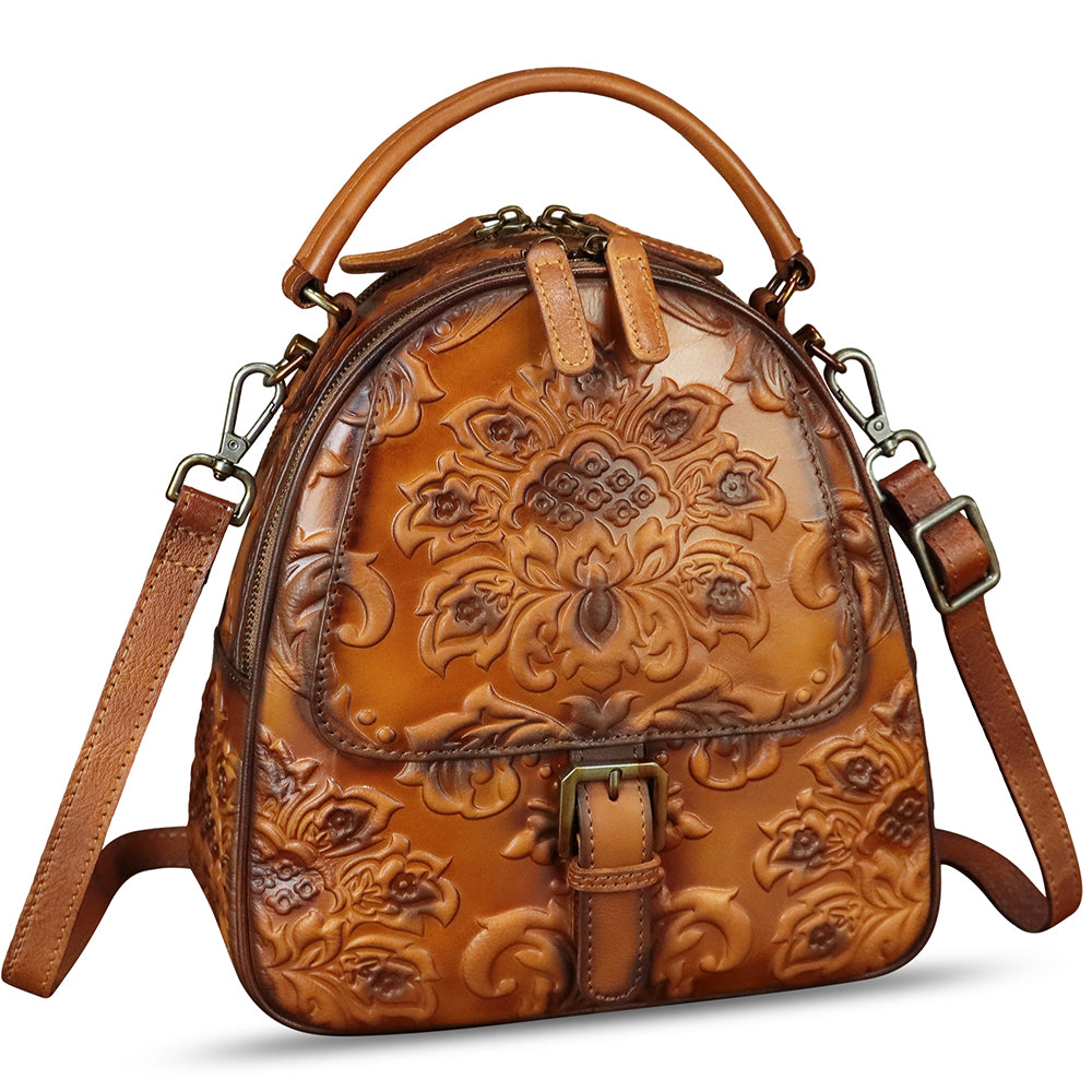 IVTG Genuine Leather Backpack8458