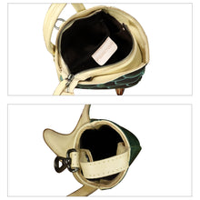 Load image into Gallery viewer, Genuine Leather Sling Bag for Women and Men Backpack Purse Handmade Cute Whale Shark Shape Shoulder Crossbody Backpack
