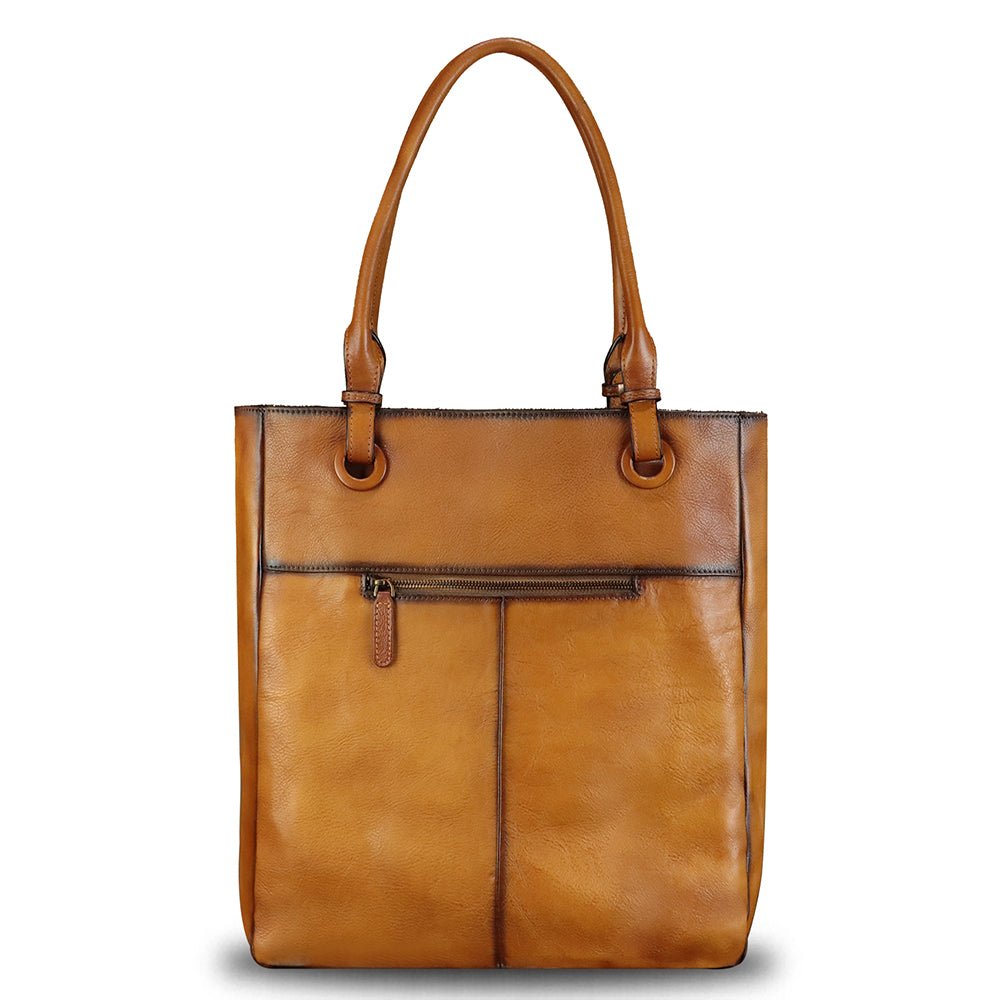 Genuine Leather Shoulder Bag for Women Hand Painted Leather Handbag Ha ...