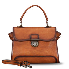 Load image into Gallery viewer, Genuine Leather Purses and Handbags for Women Vintage Real Leather Shoulder Bag Crossbody Purses Satchel Bag with Strap
