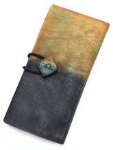 Load image into Gallery viewer, Genuine Leather Hand-dye Wallet Vintage Purse S0122
