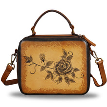 Load image into Gallery viewer, Genuine Leather Hand Painted Satchel LRTO-700
