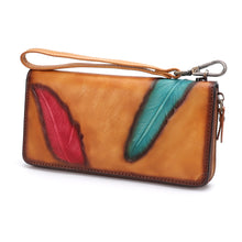 Load image into Gallery viewer, Genuine Leather Embossing Wallet S0128
