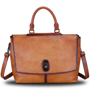 Genuine Leather Crossbody Bag Satchel LRTO-706