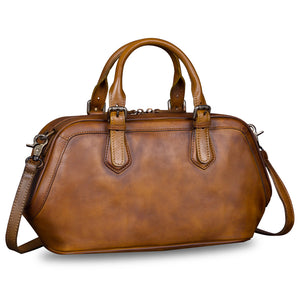 Genuine Leather Satchel A269