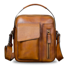 Load image into Gallery viewer, Genuine Leather Crossbody Messenger Bag A688
