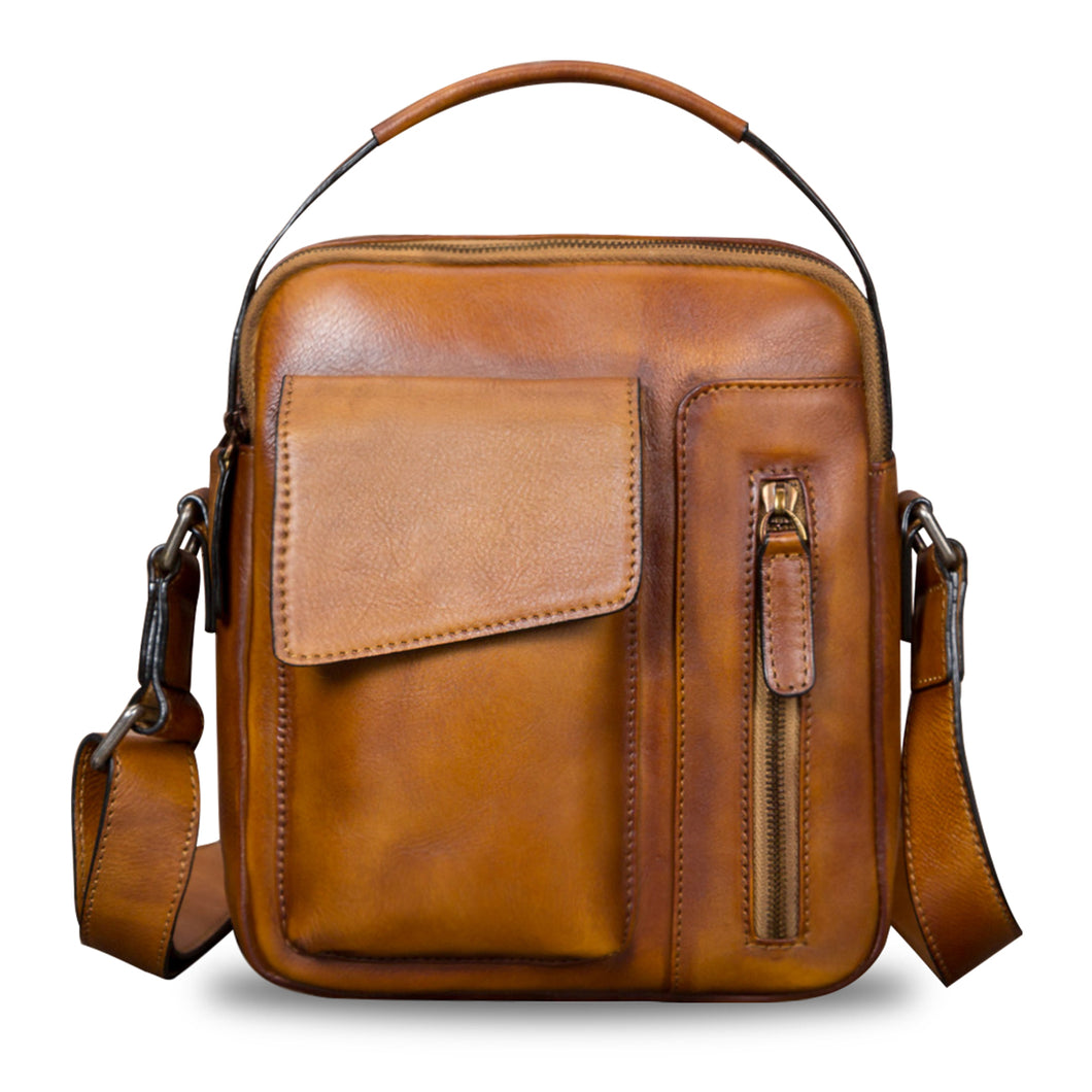 Genuine Leather Crossbody Messenger Bag A688