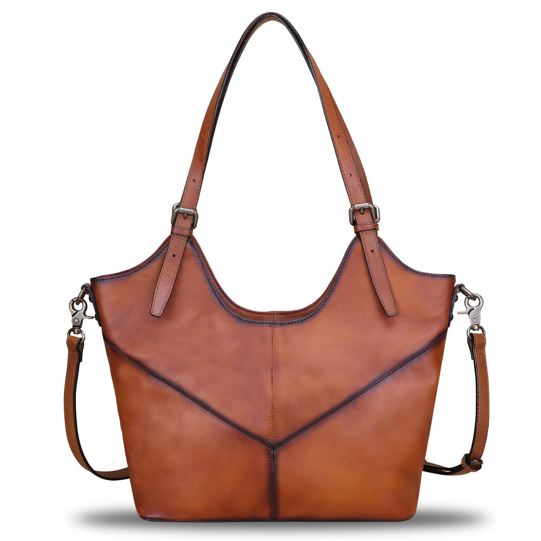 Genuine Leather Crossbody Bag Satchel A955