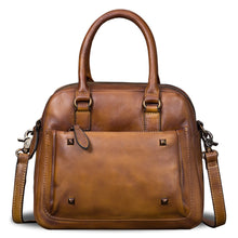 Load image into Gallery viewer, Genuine Leather Satchel A596
