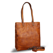 Load image into Gallery viewer, Genuine Leather Tote Bag Satchel Shoulder Bag Purse
