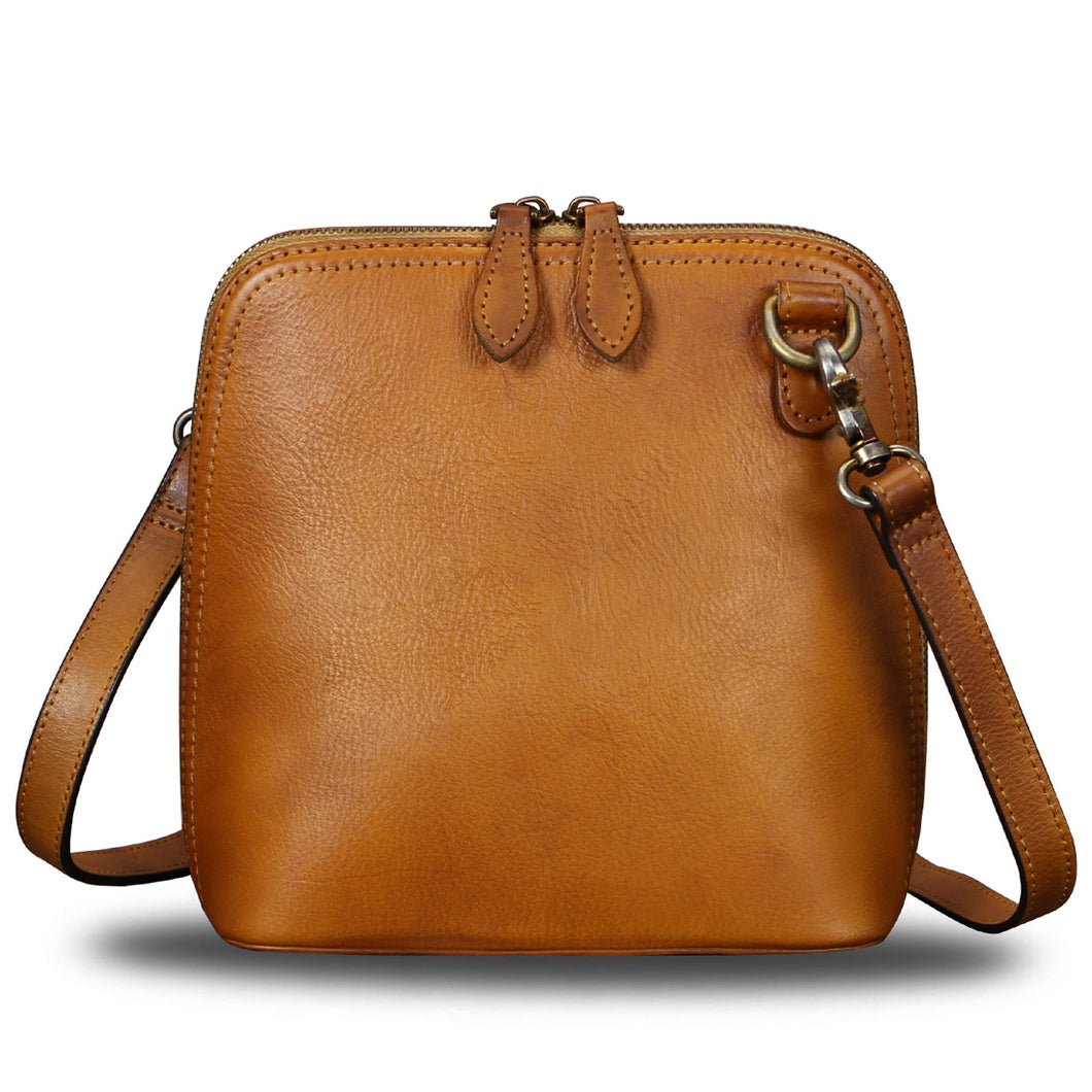 Genuine Leather Satchel A181