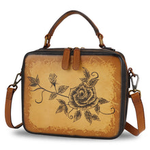 Load image into Gallery viewer, Genuine Leather Hand Painted Satchel LRTO-700
