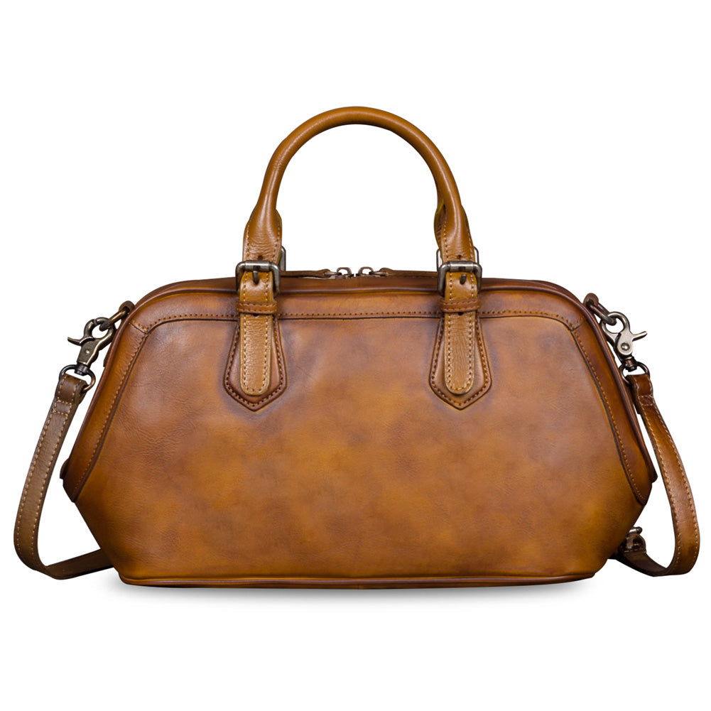 Genuine Leather Satchel A269