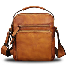 Load image into Gallery viewer, Genuine Leather Crossbody Messenger Bag S0020
